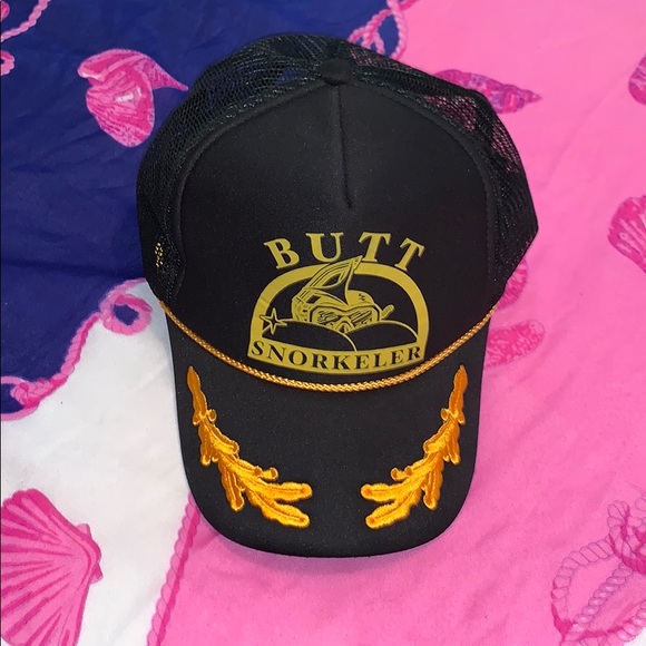 Butt Snorkeler Trucker Hat - Picture 1 of 8